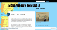 Desktop Screenshot of morgantowntomurcia.wordpress.com