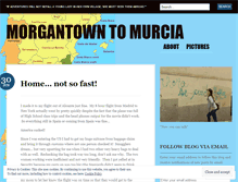 Tablet Screenshot of morgantowntomurcia.wordpress.com