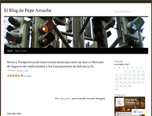 Tablet Screenshot of abogadoarrache.wordpress.com