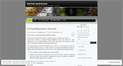 Desktop Screenshot of eternalawareness.wordpress.com