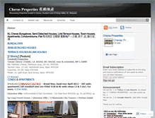 Tablet Screenshot of cherasproperties.wordpress.com