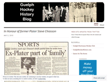 Tablet Screenshot of guelphhockeyhistory.wordpress.com