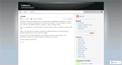 Desktop Screenshot of culturero.wordpress.com