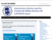 Tablet Screenshot of capoeiranapoli.wordpress.com