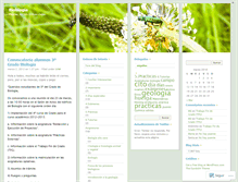 Tablet Screenshot of bioblogicas.wordpress.com