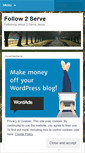 Mobile Screenshot of follow2serve.wordpress.com