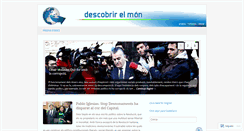 Desktop Screenshot of descobrirelmon.wordpress.com