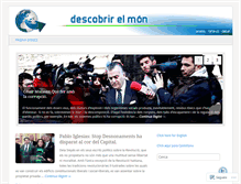 Tablet Screenshot of descobrirelmon.wordpress.com