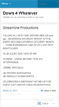 Mobile Screenshot of down4whatever.wordpress.com
