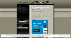 Desktop Screenshot of kinderkrams.wordpress.com