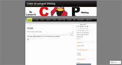 Desktop Screenshot of clubedopenguin.wordpress.com