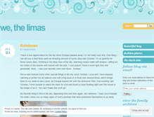 Tablet Screenshot of limabean2008.wordpress.com