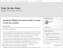Tablet Screenshot of fathealth.wordpress.com