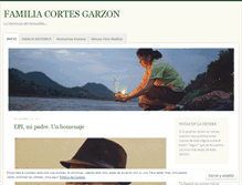 Tablet Screenshot of familiacortesgarzon.wordpress.com