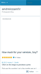 Mobile Screenshot of andreiczamfir.wordpress.com