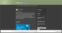 Desktop Screenshot of eagleslunch.wordpress.com