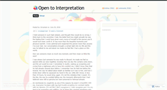 Desktop Screenshot of kitvankat.wordpress.com