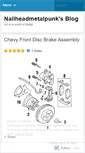 Mobile Screenshot of nailheadmetalpunk.wordpress.com