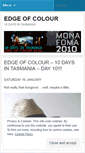 Mobile Screenshot of edgeofcolour.wordpress.com