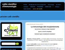 Tablet Screenshot of ccimmunologia.wordpress.com