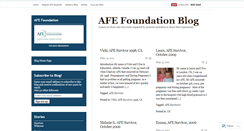 Desktop Screenshot of amnioticfluidembolism.wordpress.com