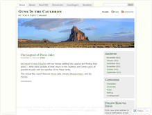 Tablet Screenshot of gunsinthecauldron.wordpress.com