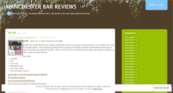 Desktop Screenshot of manchesterbars.wordpress.com