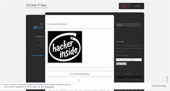 Desktop Screenshot of imthatitguy.wordpress.com