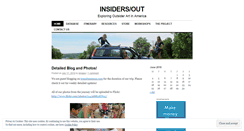 Desktop Screenshot of insidersout.wordpress.com