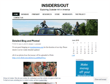 Tablet Screenshot of insidersout.wordpress.com