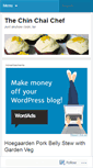 Mobile Screenshot of chinchaichef.wordpress.com