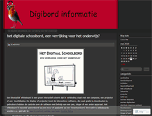 Tablet Screenshot of digitaalschoolbord.wordpress.com