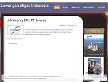Tablet Screenshot of migasindonesia.wordpress.com