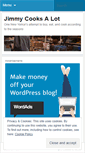 Mobile Screenshot of jimmycooksalot.wordpress.com