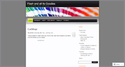 Desktop Screenshot of adobeflash.wordpress.com