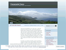 Tablet Screenshot of francamentefranco.wordpress.com