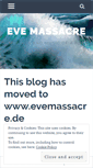 Mobile Screenshot of evemassacre.wordpress.com