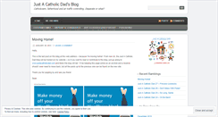 Desktop Screenshot of justacatholicdad.wordpress.com