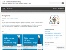 Tablet Screenshot of justacatholicdad.wordpress.com