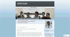 Desktop Screenshot of dankfsugiana.wordpress.com