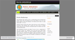 Desktop Screenshot of pachaandariega.wordpress.com