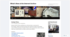 Desktop Screenshot of internetarchive.wordpress.com