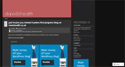 Desktop Screenshot of davidsheath.wordpress.com