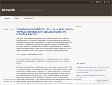 Tablet Screenshot of hersadh.wordpress.com