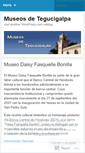 Mobile Screenshot of museosdetegus.wordpress.com