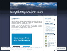 Tablet Screenshot of funbytebitstop.wordpress.com