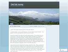 Tablet Screenshot of dokidokijourney.wordpress.com