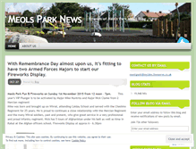 Tablet Screenshot of friendsofmeolspark.wordpress.com