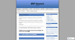 Desktop Screenshot of brpdeutsch.wordpress.com