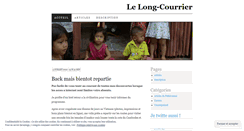 Desktop Screenshot of longcourrier.wordpress.com